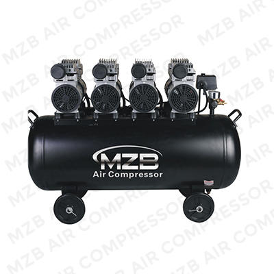 Безмасляный воздушный компрессор 90 литров MZB-550H-90