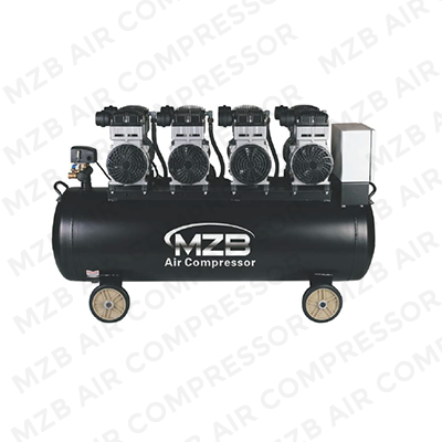 Безмасляный воздушный компрессор 180 литров MZB-1100H-180